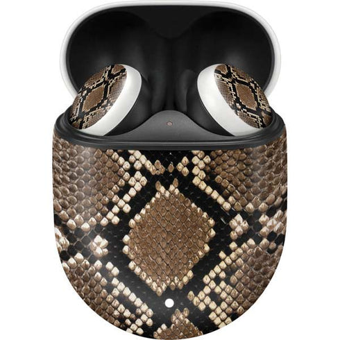 Serpent Animal Print Google Pixel Buds Skin